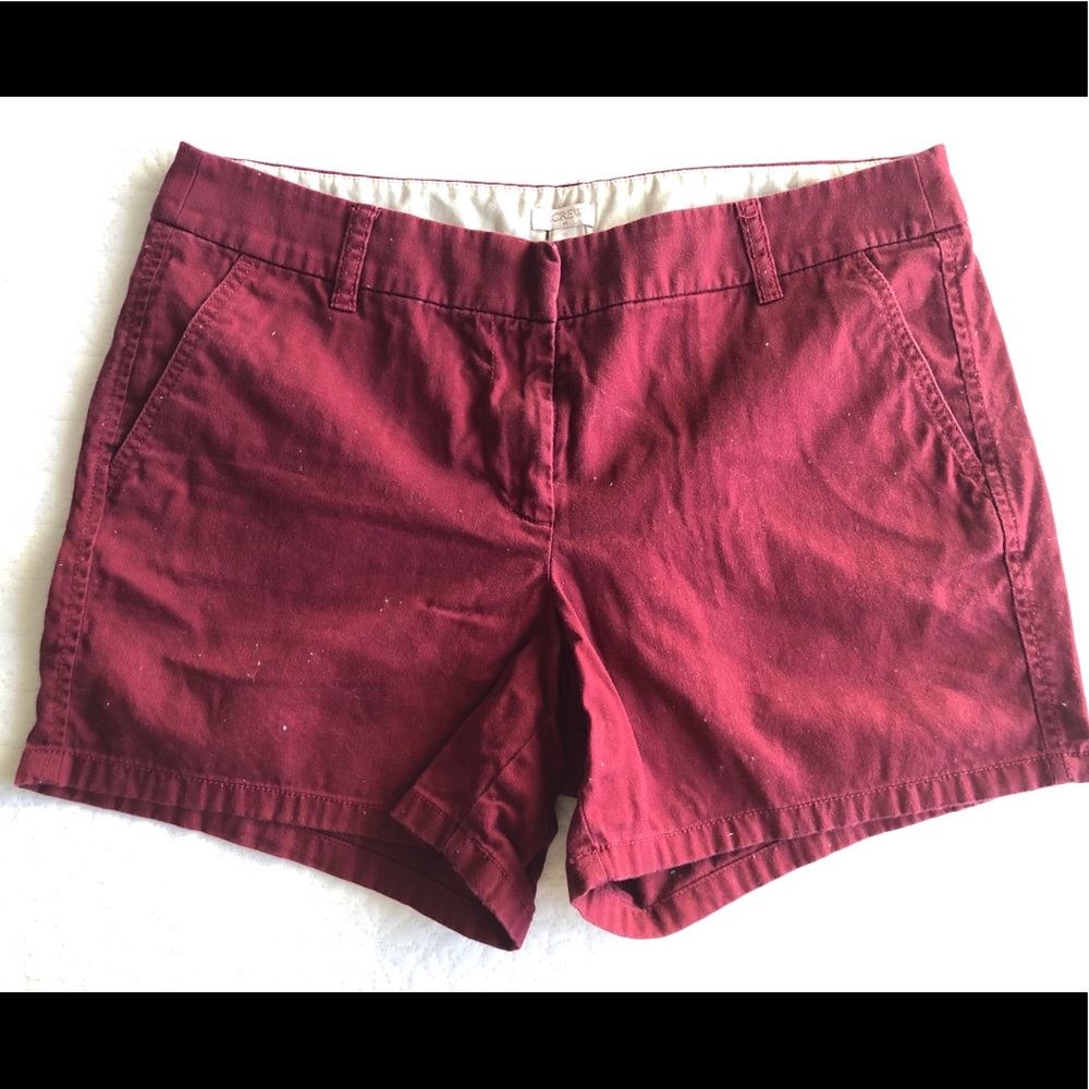 Maroon Banana Republic shorts